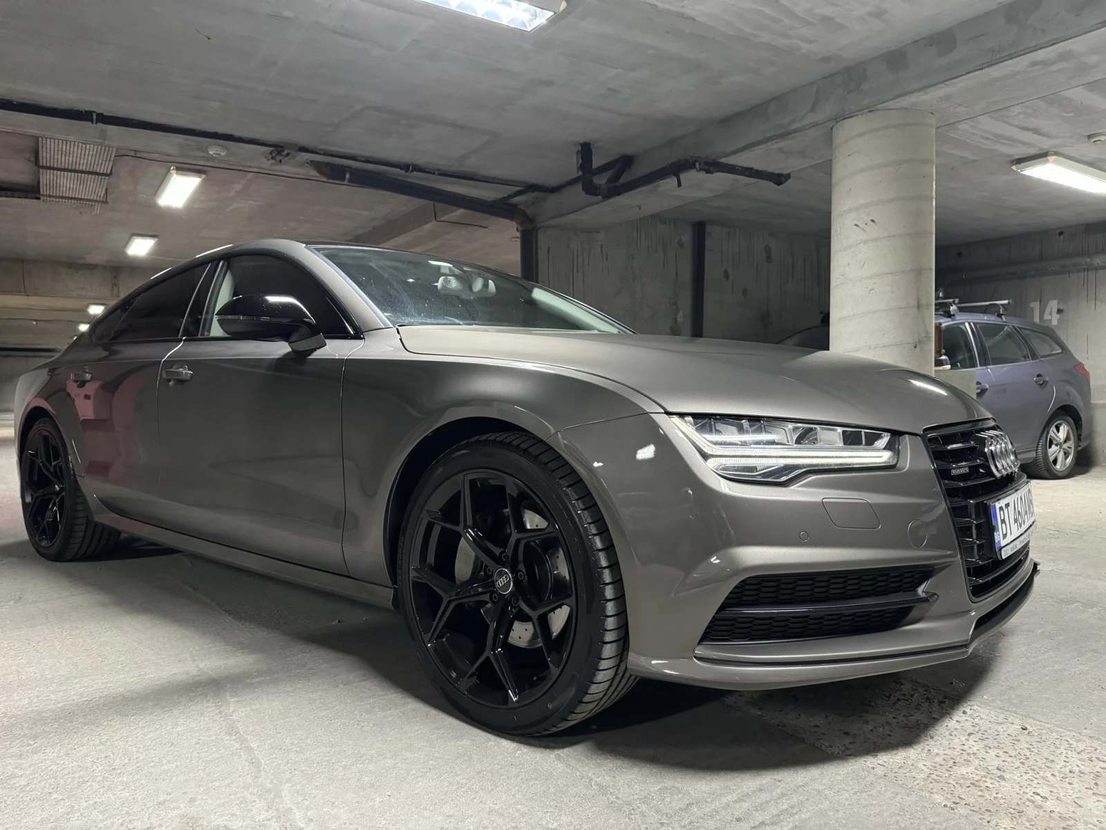 Audi A7 ФЕЙСЛИФТ, ВАКУУМ, ХЕД ЪП, ПОДГРЕВ И ОБДУХВНЕ - изображение 7