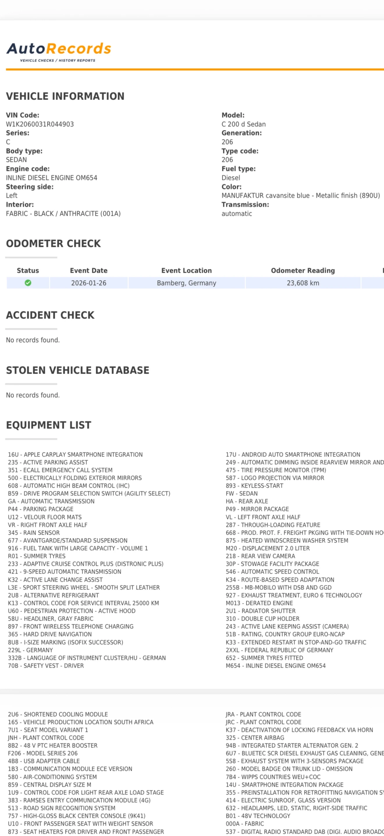 Mercedes-Benz C 200 d Hybrid Full Maxxs 37198km, снимка 17 - Автомобили и джипове - 55166629