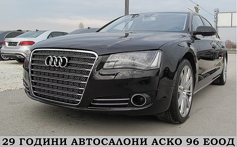 Audi A8 LONG/FUL LED/2xTV/PANORAMA/БИЗНЕС КЛАСА ЛИЗИНГ, снимка 1 - Автомобили и джипове - 49124586