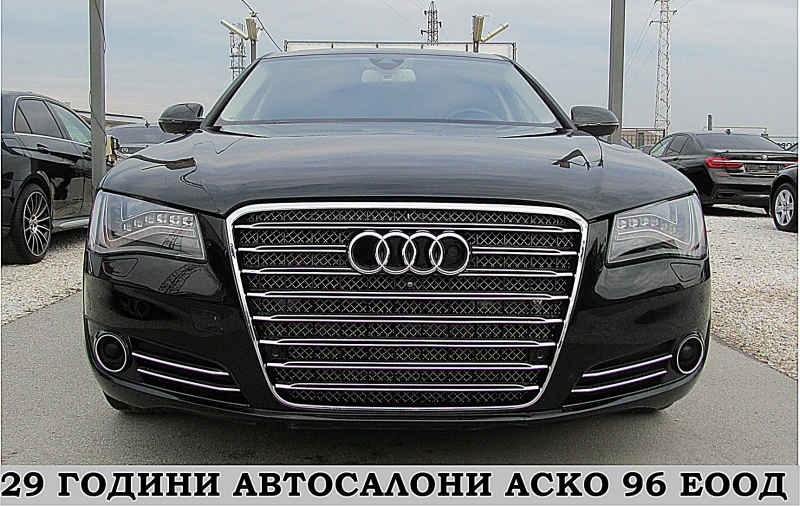 Audi A8 LONG/FUL LED/2xTV/PANORAMA/БИЗНЕС КЛАСА ЛИЗИНГ, снимка 2 - Автомобили и джипове - 49124586