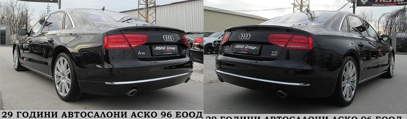 Audi A8 LONG/FUL LED/2xTV/PANORAMA/БИЗНЕС КЛАСА ЛИЗИНГ, снимка 5 - Автомобили и джипове - 49124586