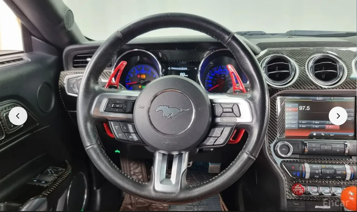 Ford Mustang 5.0 GT* КОЖА* NAVI* ОБДУХВАНЕ* ПОДГРЕВ*  - изображение 9