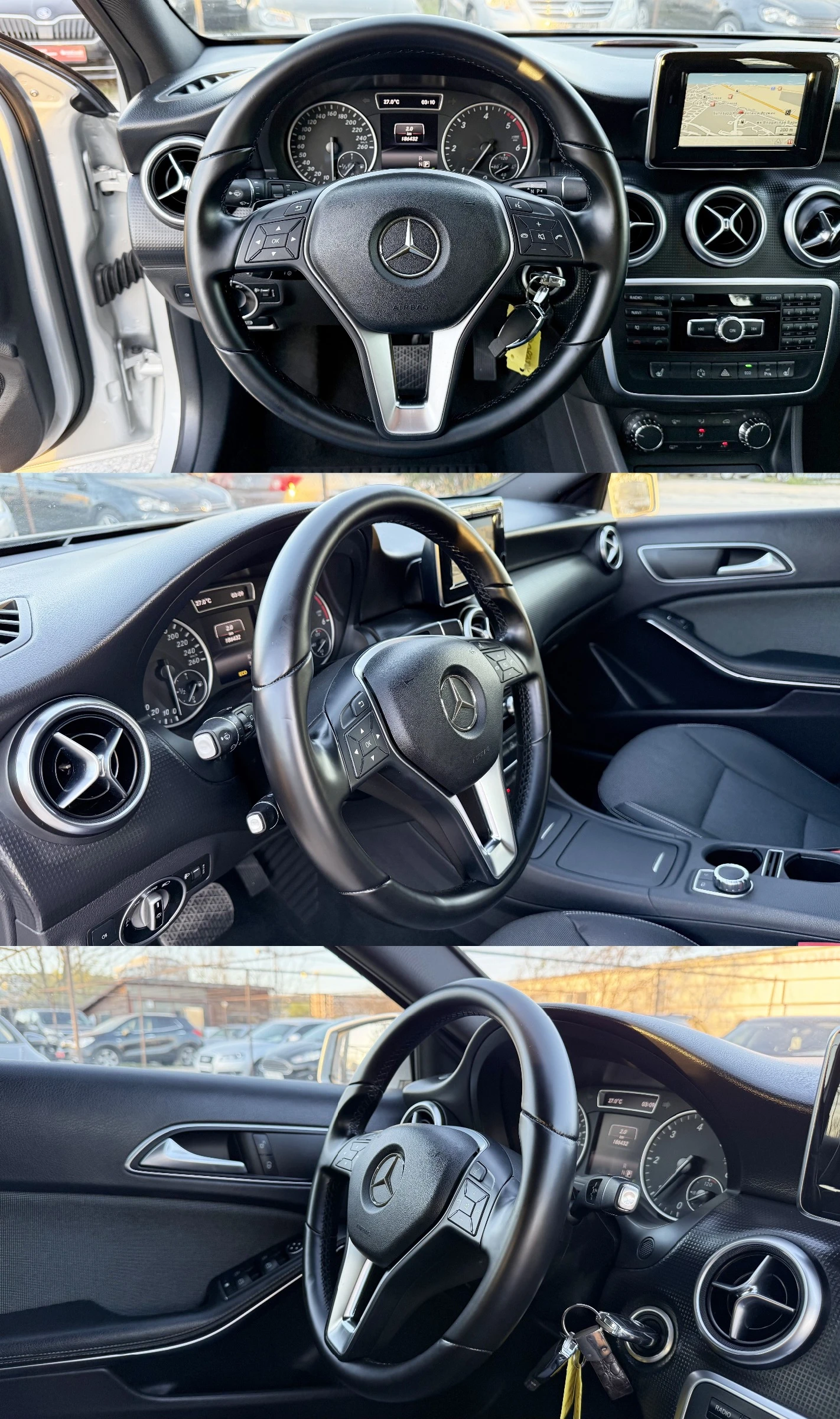 Mercedes-Benz A 200 2.0CDI НАВИ ПАРКТРОНИЦИ ЕВРО-6Б, снимка 14 - Автомобили и джипове - 54646085