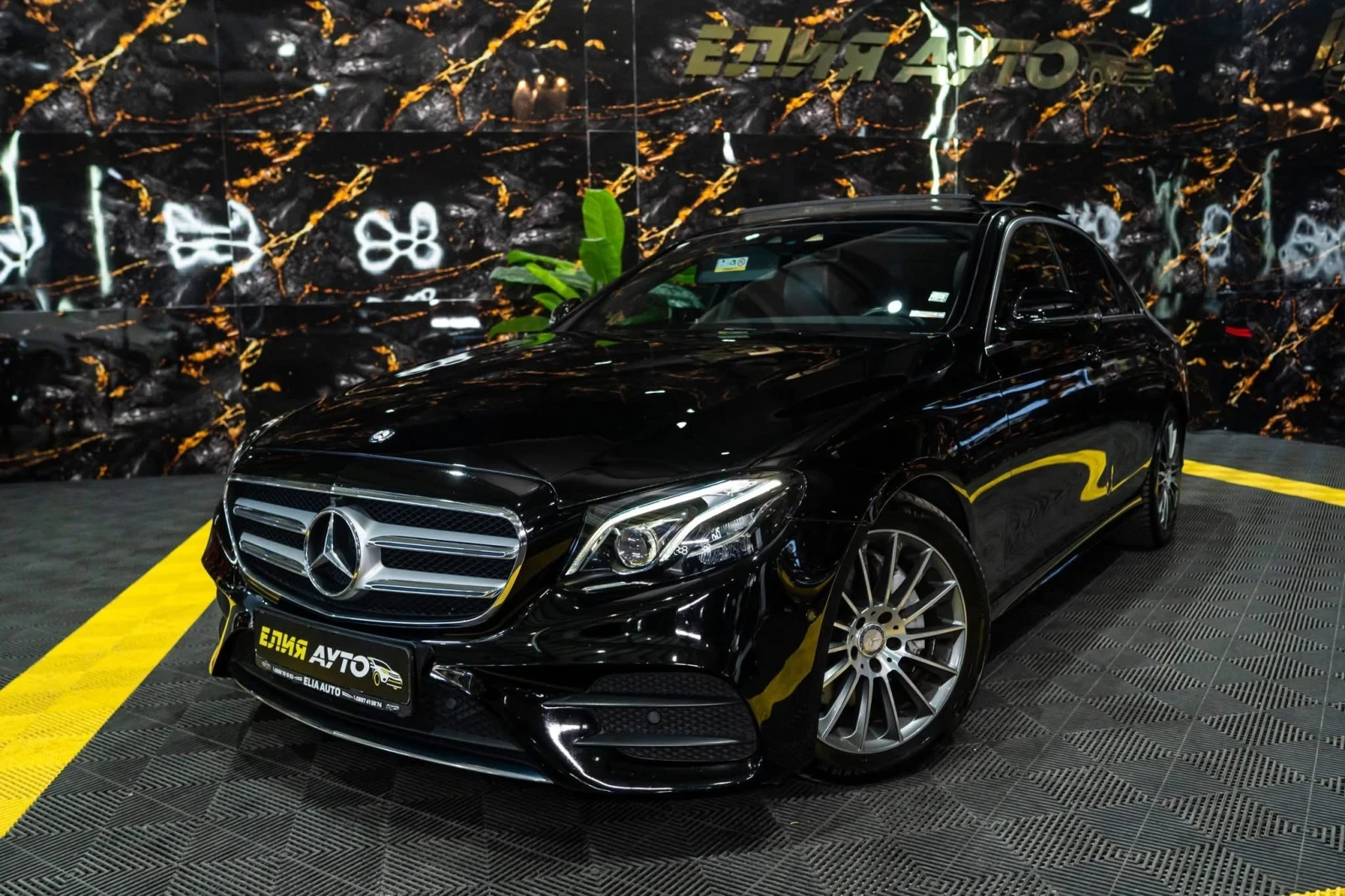 Mercedes-Benz E 220 D FULL AMG LINE LED NAVI ПАНО BURM ЛИЗИНГ 100%