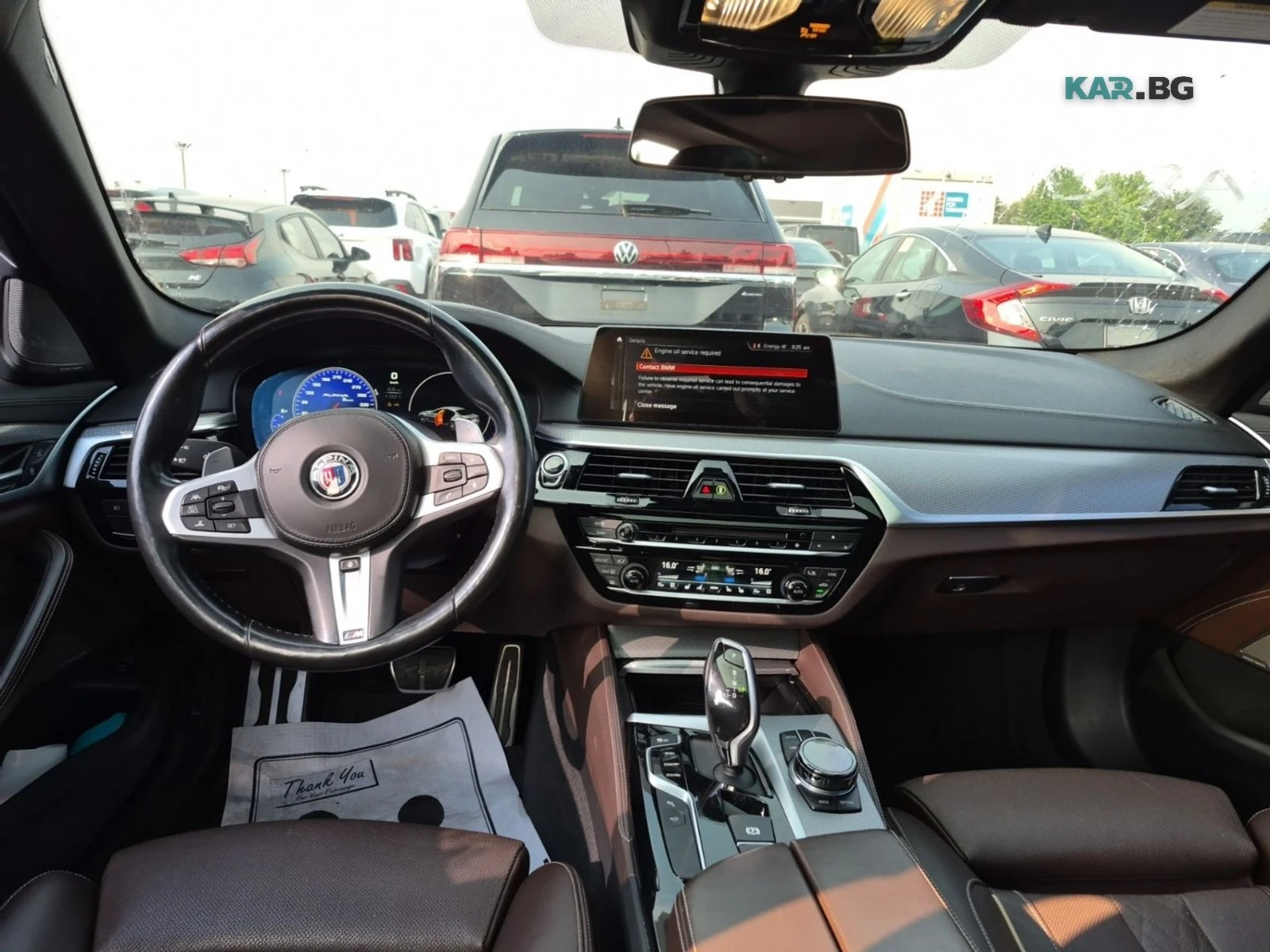 BMW 540 Alpina HUD Обдухване АвтоКредит (ЦЕНА ДО БГ), снимка 9 - Автомобили и джипове - 55964319