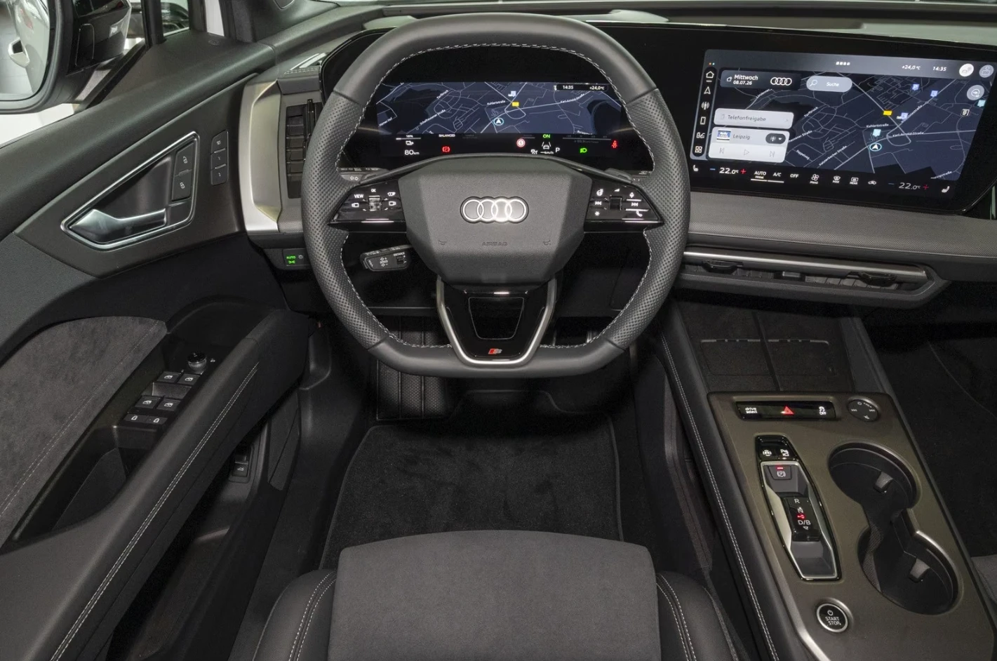 Audi Q4 E-TRON* SPORTBACK* 82KW* S-LINE* PANO* SONOS* , снимка 7 - Автомобили и джипове - 55844801