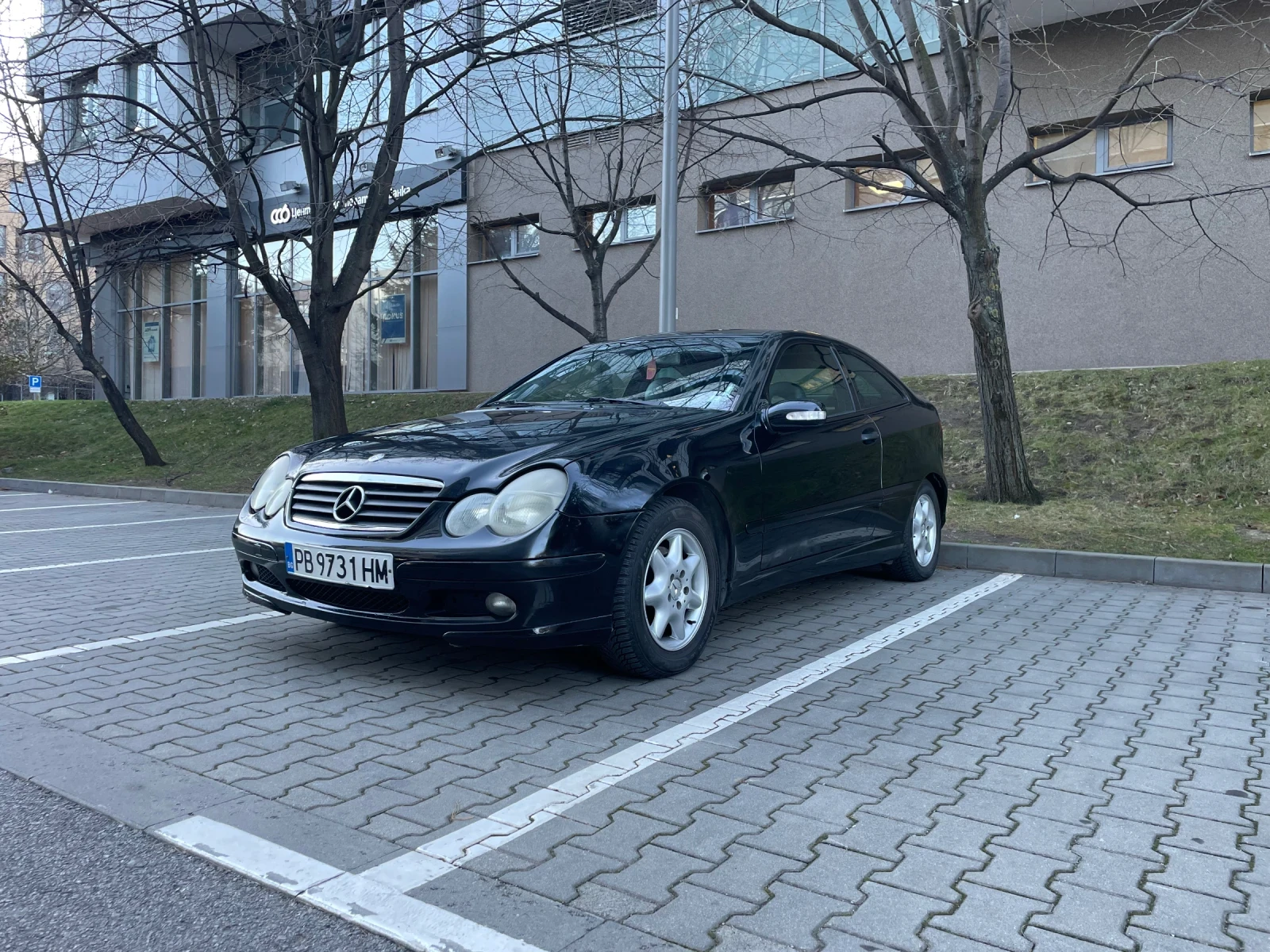 Mercedes-Benz C 180 , Купе Газ/Бензин - 129кс, снимка 1