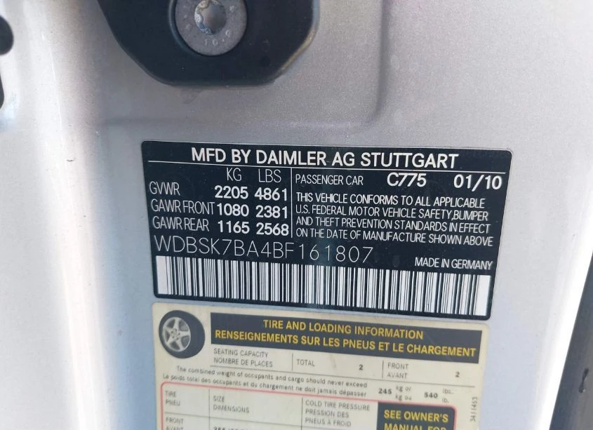 Mercedes-Benz SL 500  - изображение 9