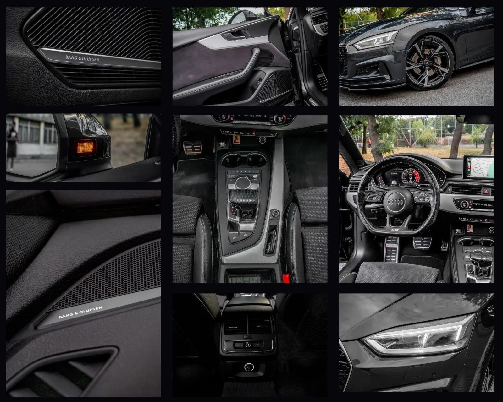 Audi A5 50TDI QUATTRO /MATRIX /3xS-Line /B&O /Distronic, снимка 16 - Автомобили и джипове - 56314555