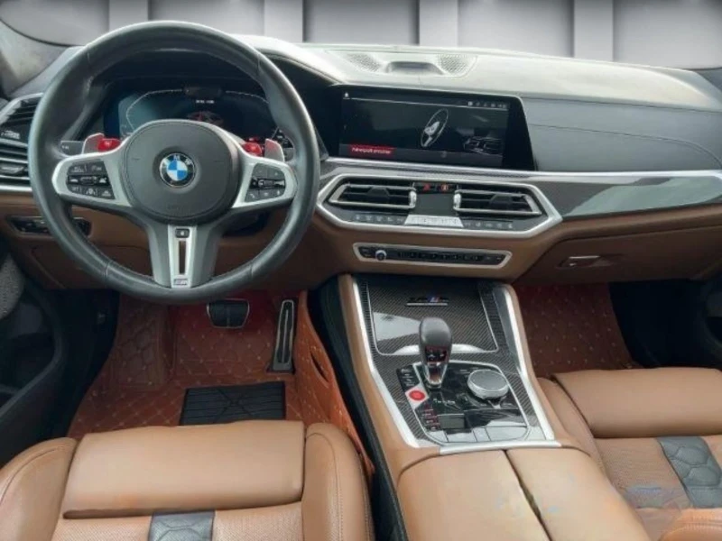 BMW X6 M COMPETITION* SHADOW* CARBON* ПАНО* B&W* ГАРАНЦИЯ, снимка 12 - Автомобили и джипове - 53010824
