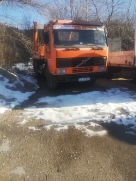 Volvo Fl 14бр. Контейнери + 15м. Фуний за строителни отпадъ, снимка 1