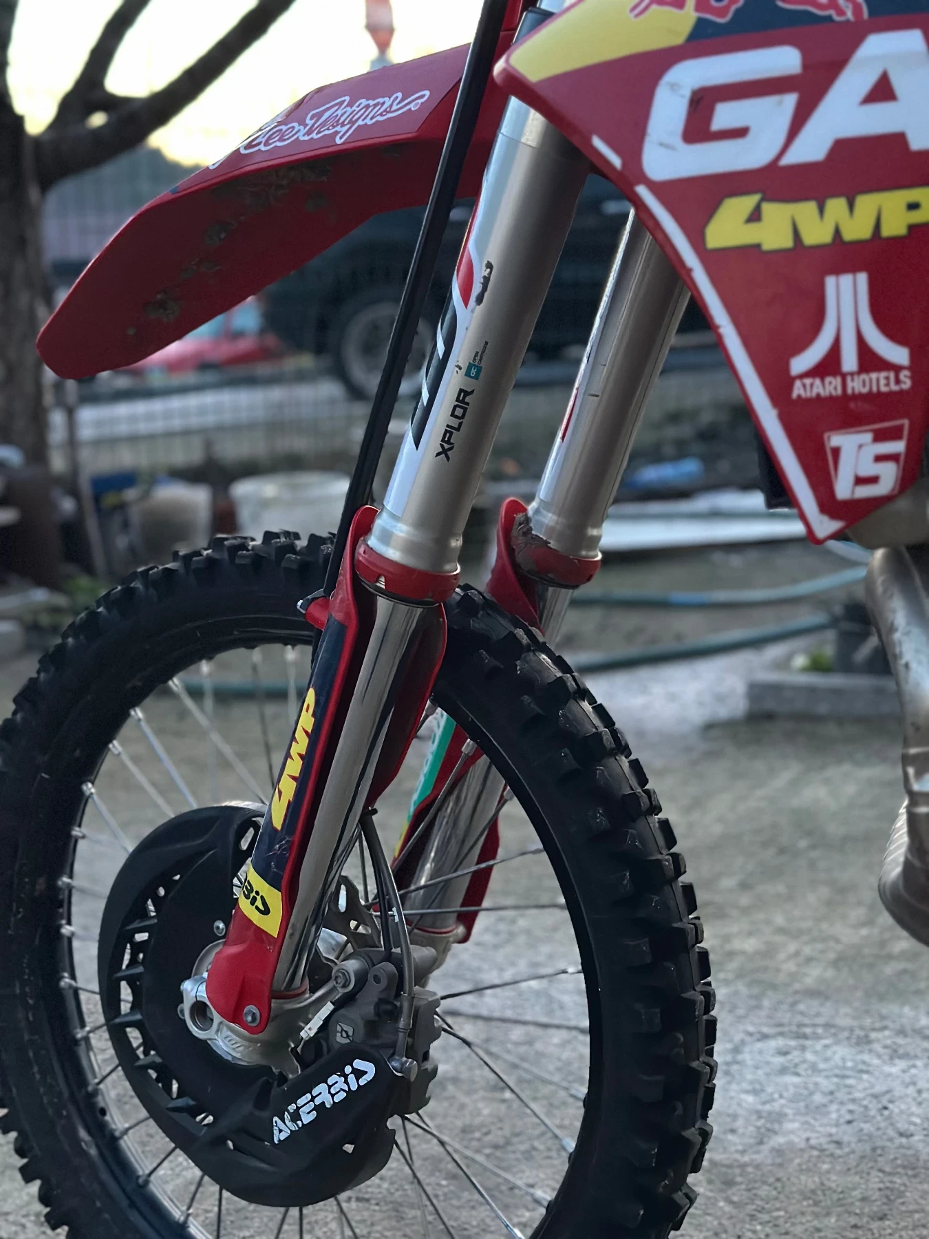 GASGAS EC Гардове acerbis тунинг степенки перка - изображение 5