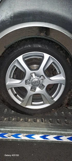 Гуми с джанти Bridgestone 205/55R16, снимка 4 - Гуми и джанти - 49151905