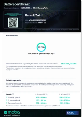 Renault Zoe 52Kw Intense CCS Winter Pack  | Mobile.bg    14