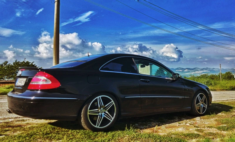 Mercedes-Benz CLK 240 газ, снимка 1 - Автомобили и джипове - 47241884