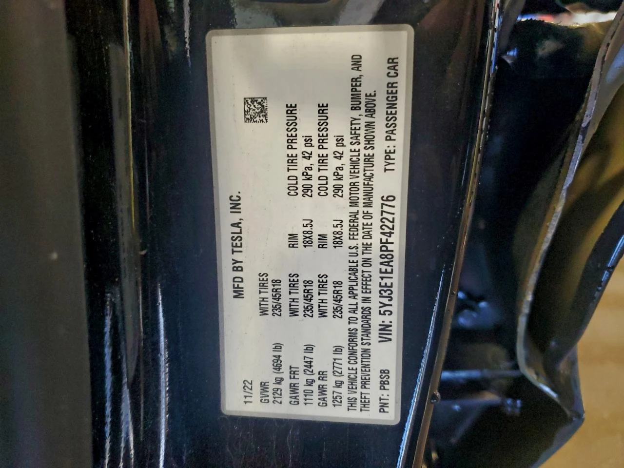 Tesla Model 3, снимка 12 - Автомобили и джипове - 54663553