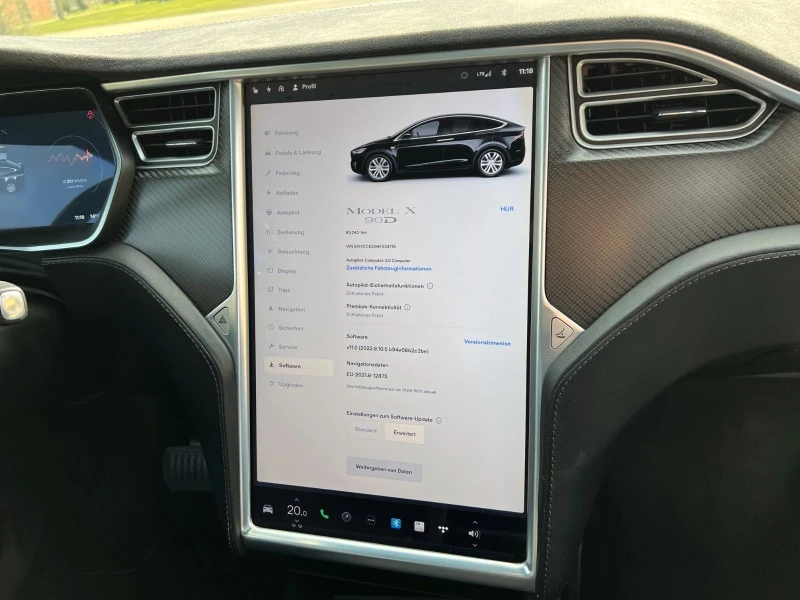 Tesla Model X 90D*SC-free*Обдухване*CCS*HEPA*, снимка 14 - Автомобили и джипове - 47216983