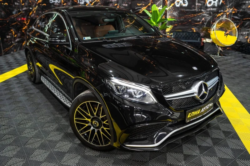 Mercedes-Benz GLE 350 D 4MATIC FULL AMG LINE РЯДКА КОЖА H&K ЛИЗИНГ 100%, снимка 2 - Автомобили и джипове - 53598813