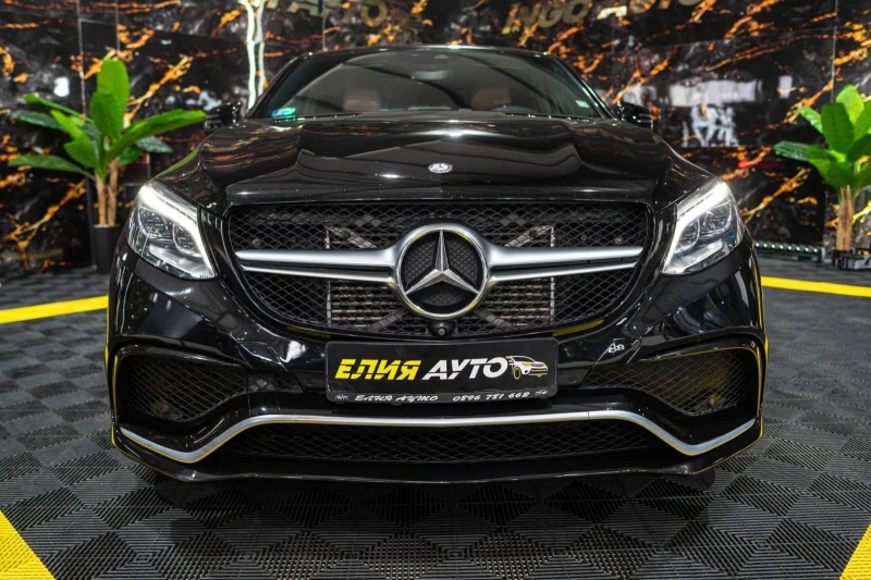Mercedes-Benz GLE 350 D 4MATIC FULL AMG LINE РЯДКА КОЖА H&K ЛИЗИНГ 100%, снимка 3 - Автомобили и джипове - 53598813