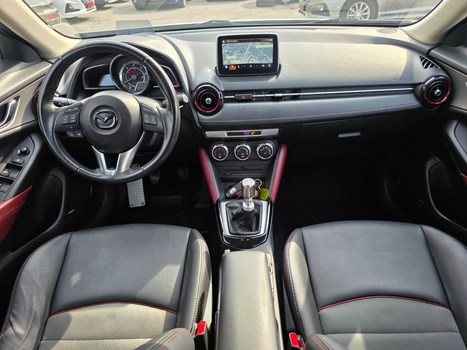 Mazda CX-3 1.5 D SKYACTIV 105k.c UNIKAT ITALIA EURO 6B , снимка 12 - Автомобили и джипове - 53715681