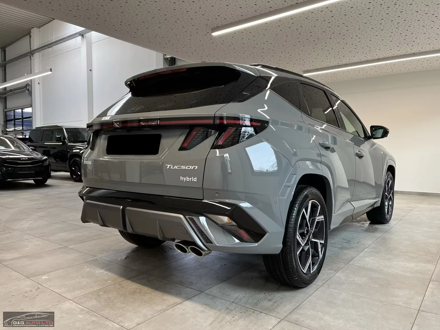 Hyundai Tucson НОВ!/1.6HEV/239HP/N-LINE/KRELL/NAVI/CAM/217h, снимка 3 - Автомобили и джипове - 54442138