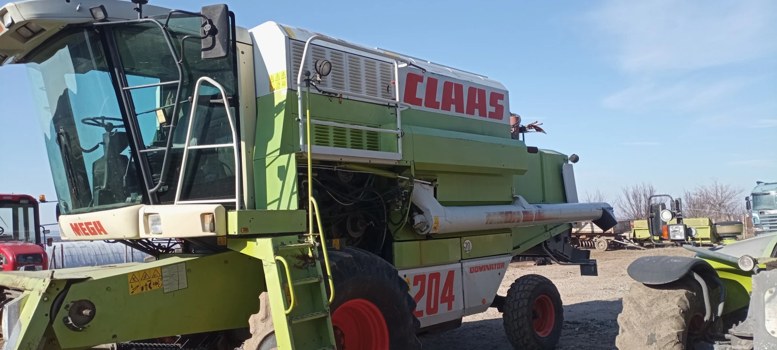 Комбайн Claas Мега 204 - изображение 3