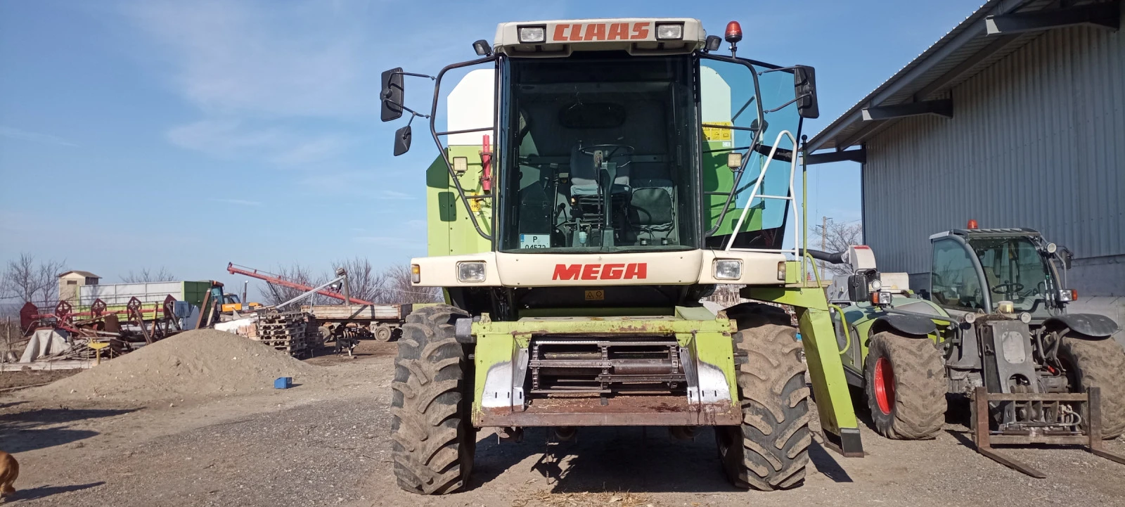 Комбайн Claas Мега 204 | Mobile.bg — изображение 1