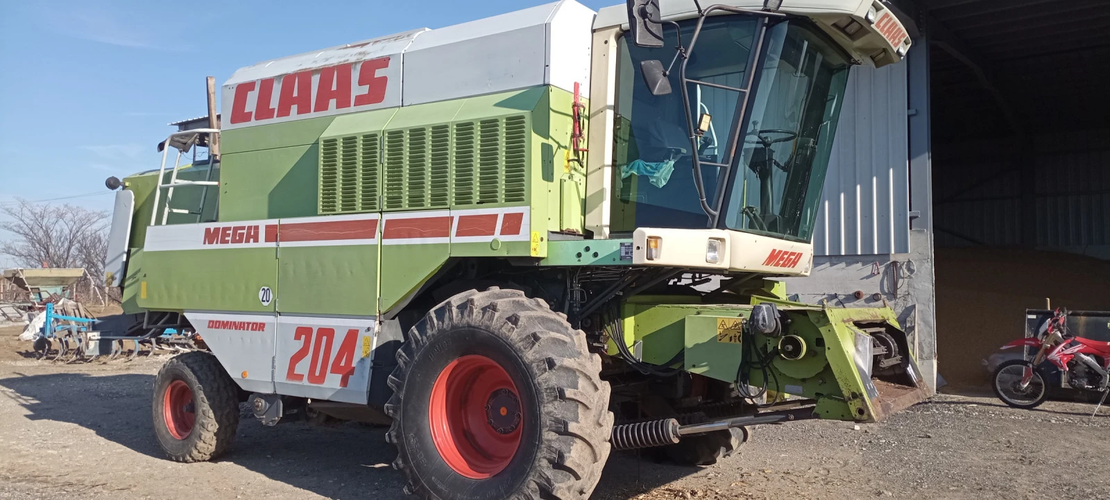 Комбайн Claas Мега 204 - изображение 4