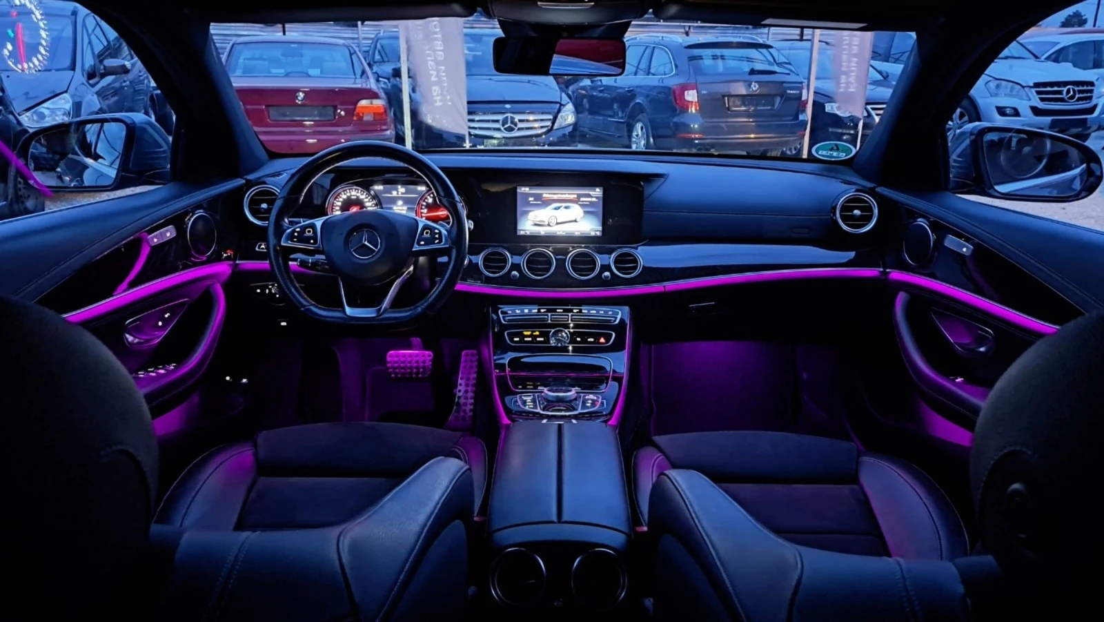 Mercedes-Benz E 220 d AMG NOV VNOS GERMANY | Mobile.bg — изображение 11