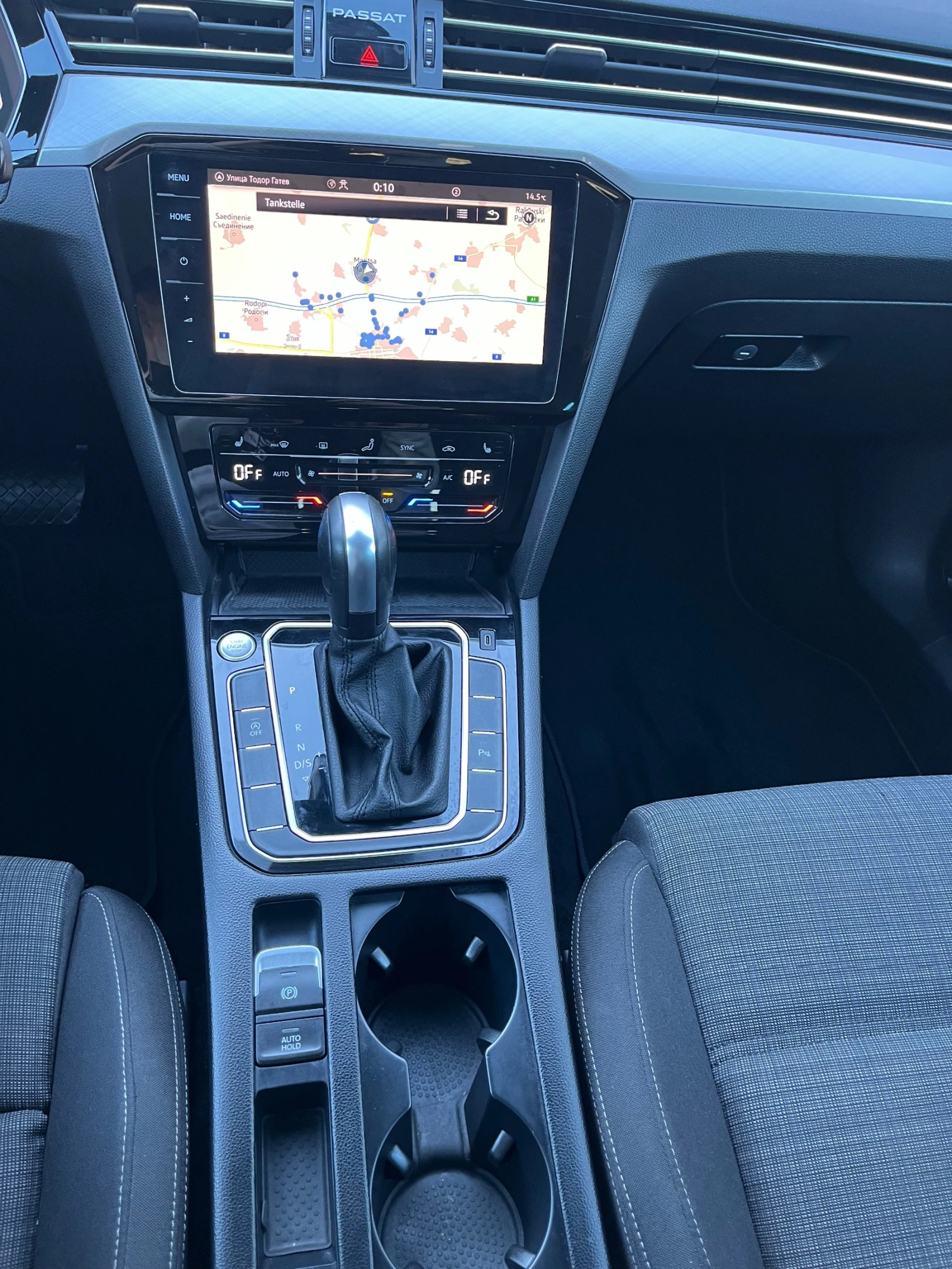 VW Passat 2.0 TDI DSG-автомати, Digital R-LINE TUV, 8бр джан, снимка 13 - Автомобили и джипове - 53894033