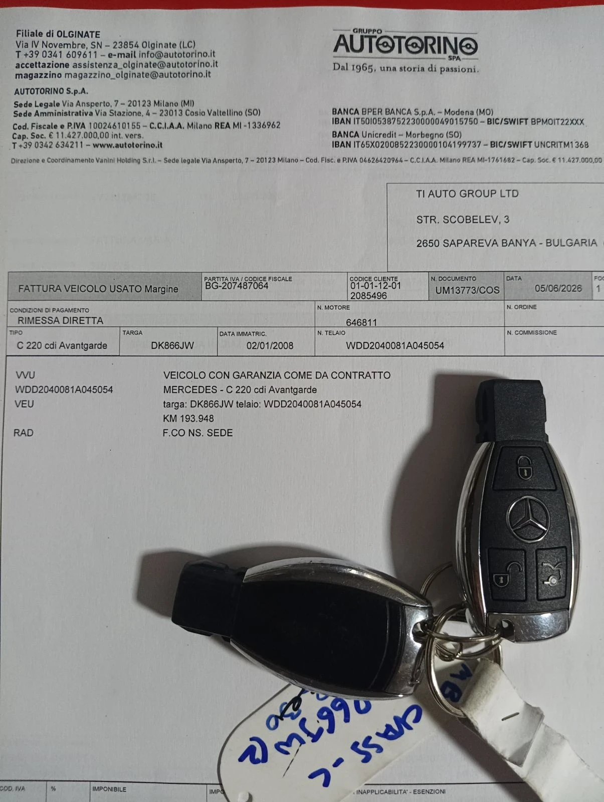 Mercedes-Benz C 220 2.2d 170кс/Avangarde/OM646/ 193хил.км., снимка 15 - Автомобили и джипове - 55272904