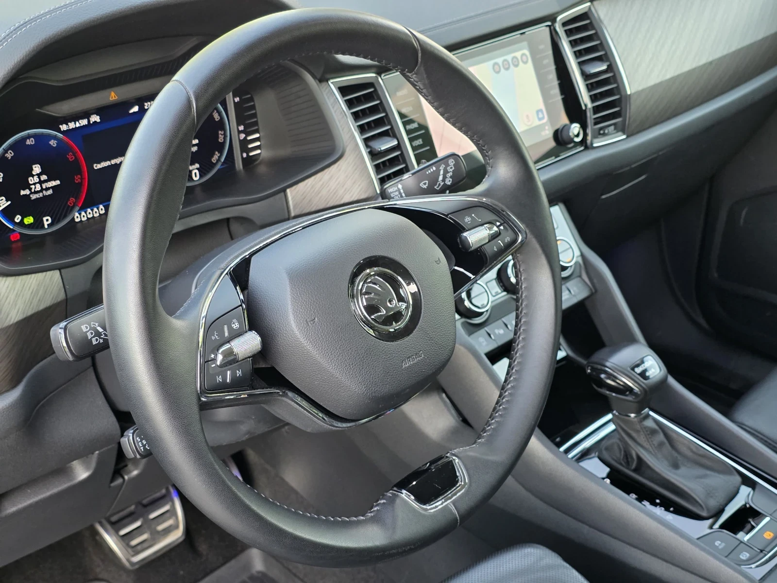 Skoda Kodiaq 35000km/4x4/2.0 TDI/200кс/7DSG, снимка 9 - Автомобили и джипове - 54289033