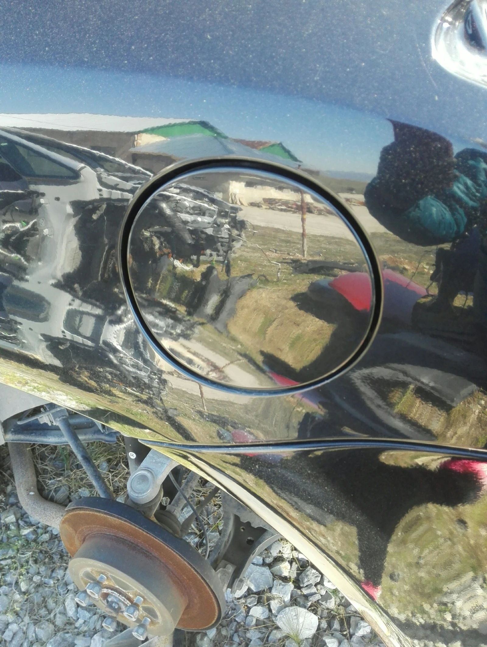 Капачка резервоар Нисан Мурано (черна)