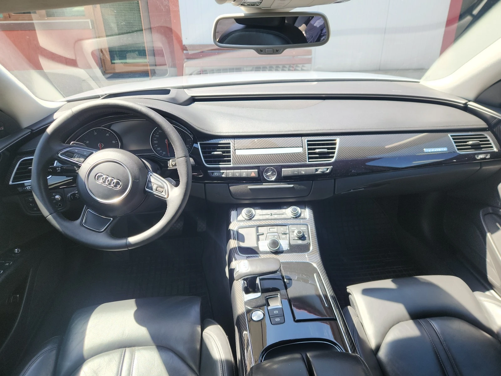 Audi A8 4.2tdi Карбон, Чисто нови дискове | Mobile.bg — изображение 12