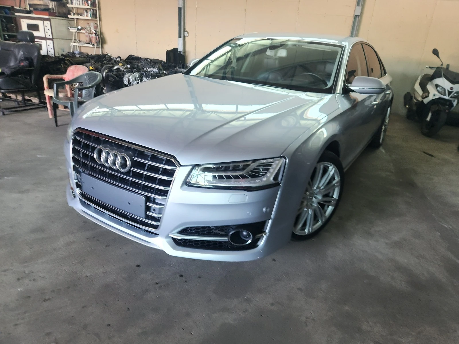 Audi A8 4.2tdi Карбон, Чисто нови дискове - изображение 2