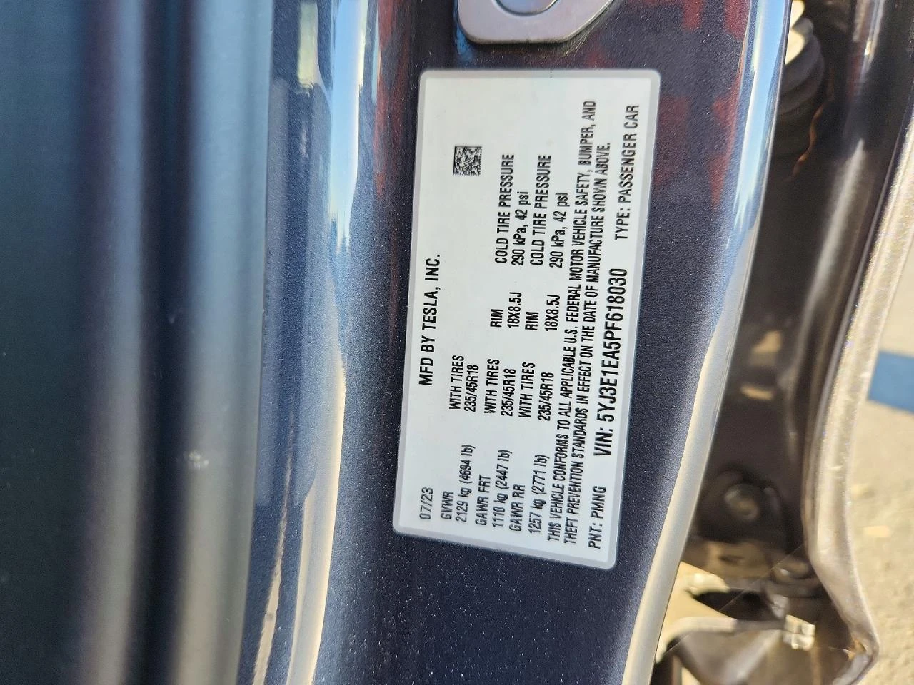 Tesla Model 3 STANDARD RANGE PLUS/ТЕРМОПОМПА/RWD, снимка 13 - Автомобили и джипове - 56508008