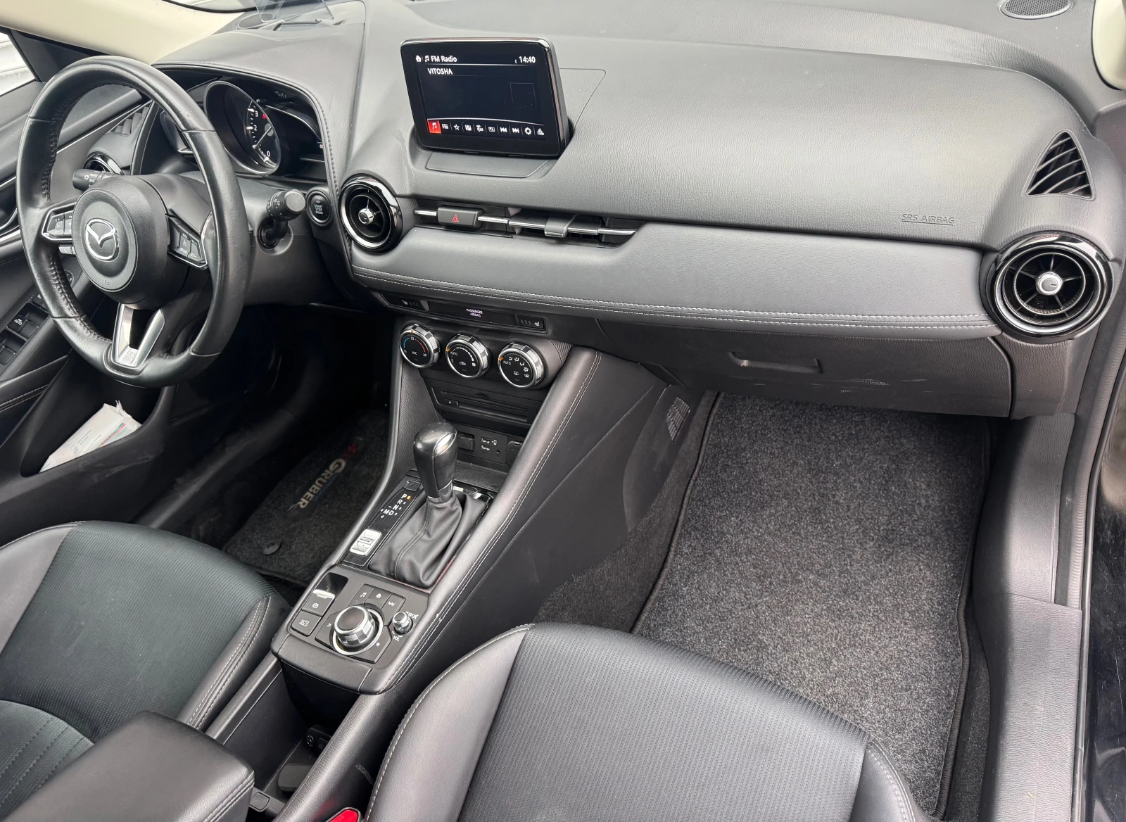 Mazda CX-3 2.0i 121ps, skin, head-up, camera, avto, navy, tem - изображение 9