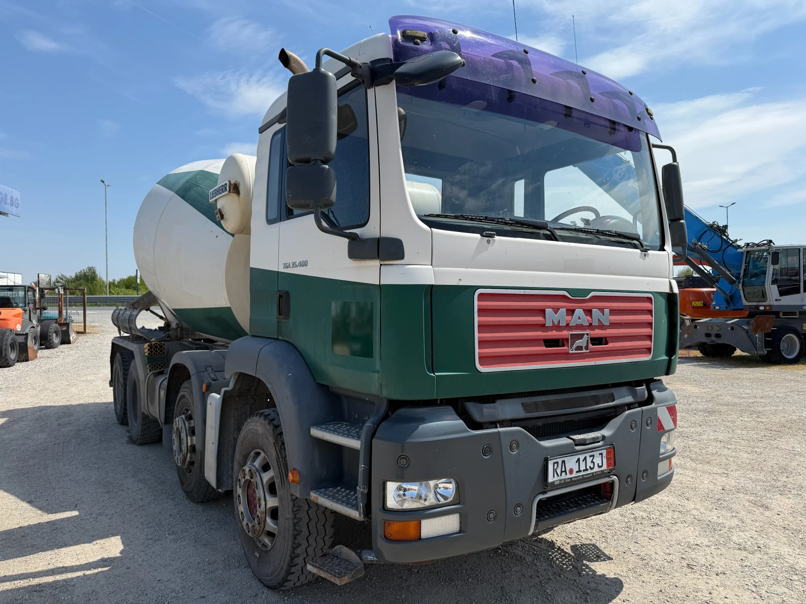 Бетон миксер Man TGA 35.400, снимка 4 - Индустриална техника - 54263991