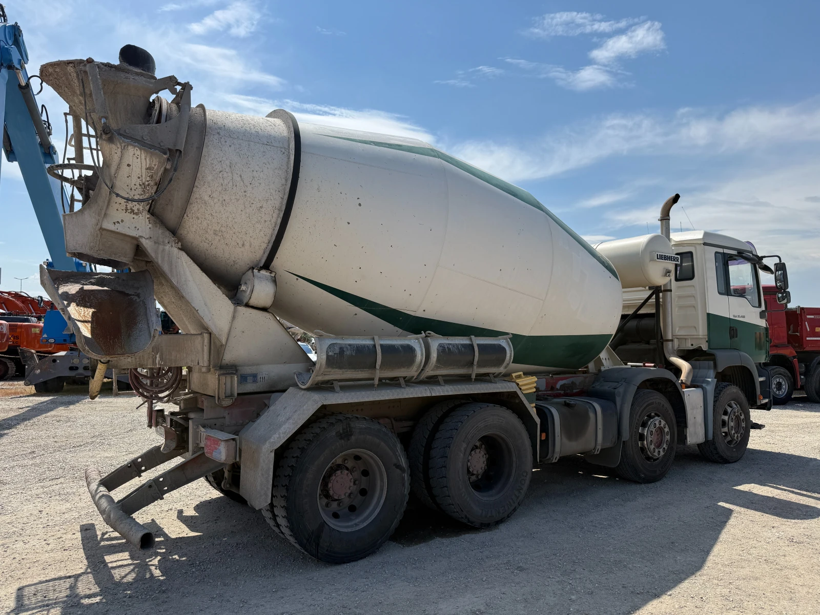 Бетон миксер Man TGA 35.400, снимка 12 - Индустриална техника - 54263991