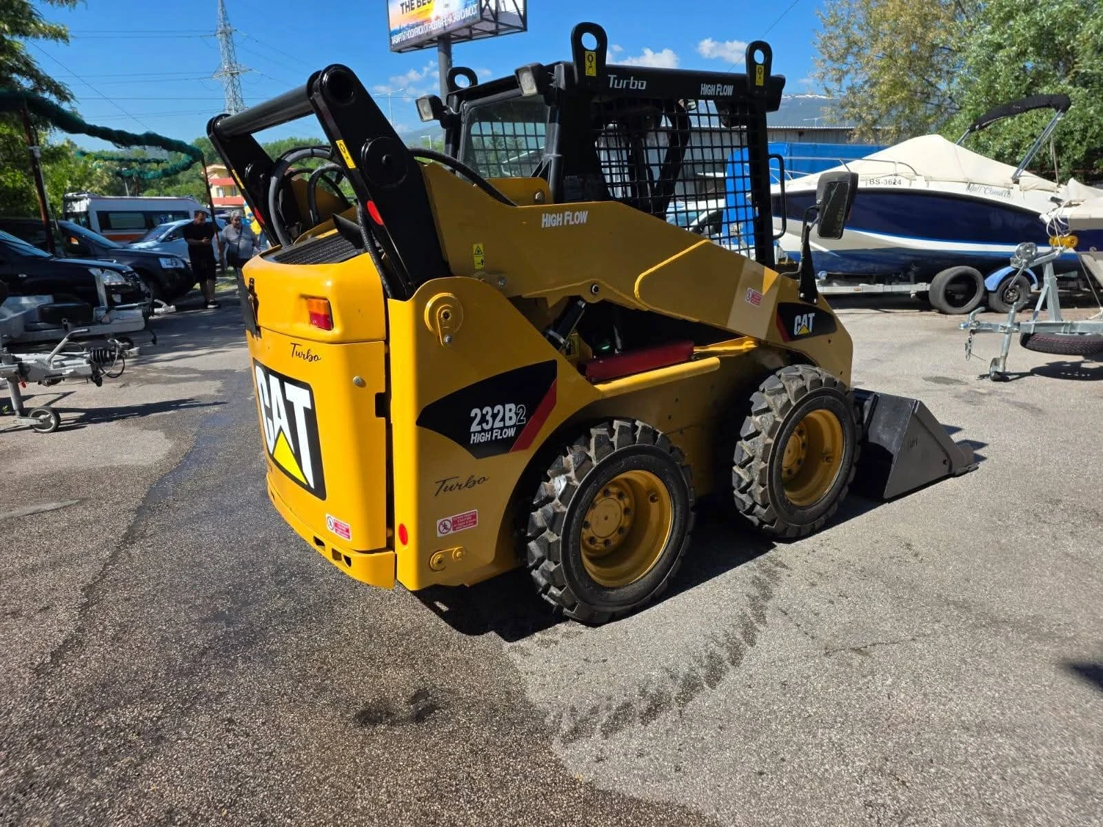 Мини челни товарачи Cat 232B2, снимка 4 - Индустриална техника - 56018822