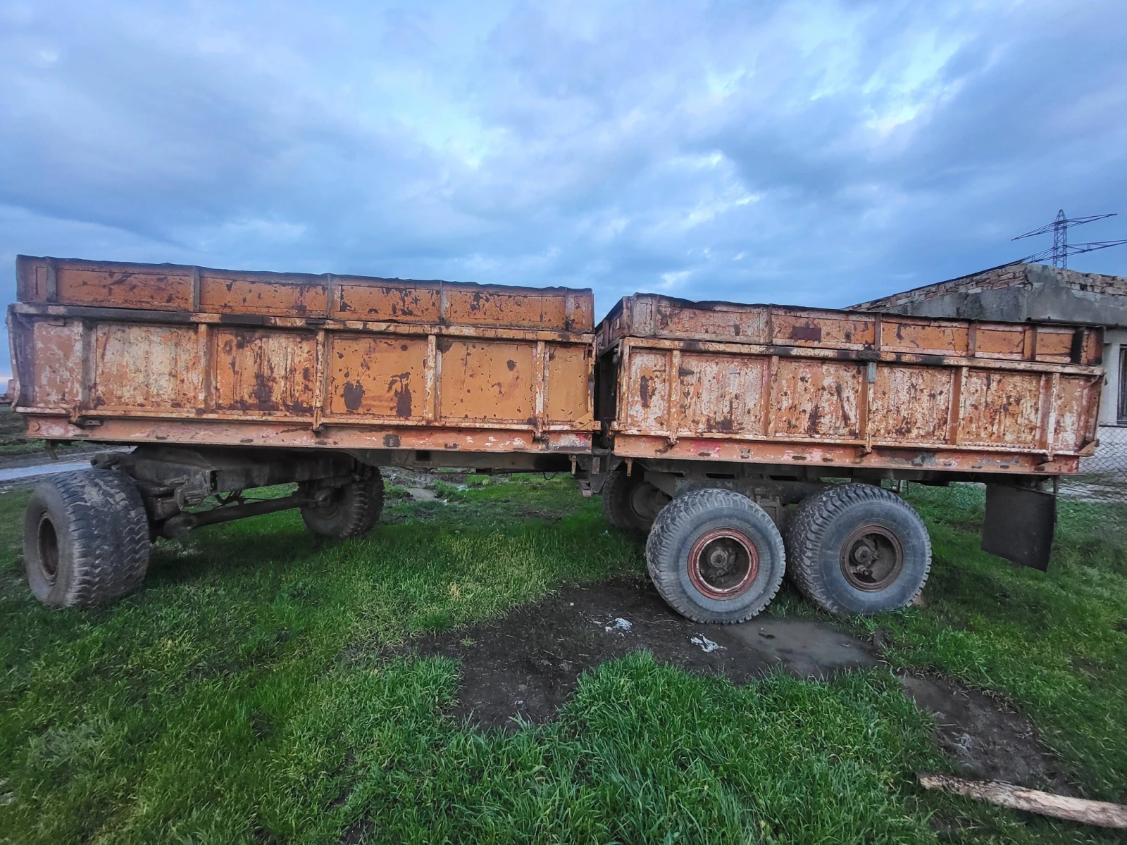 За трактор Други ПТС 12, снимка 5 - Ремаркета - 53774556