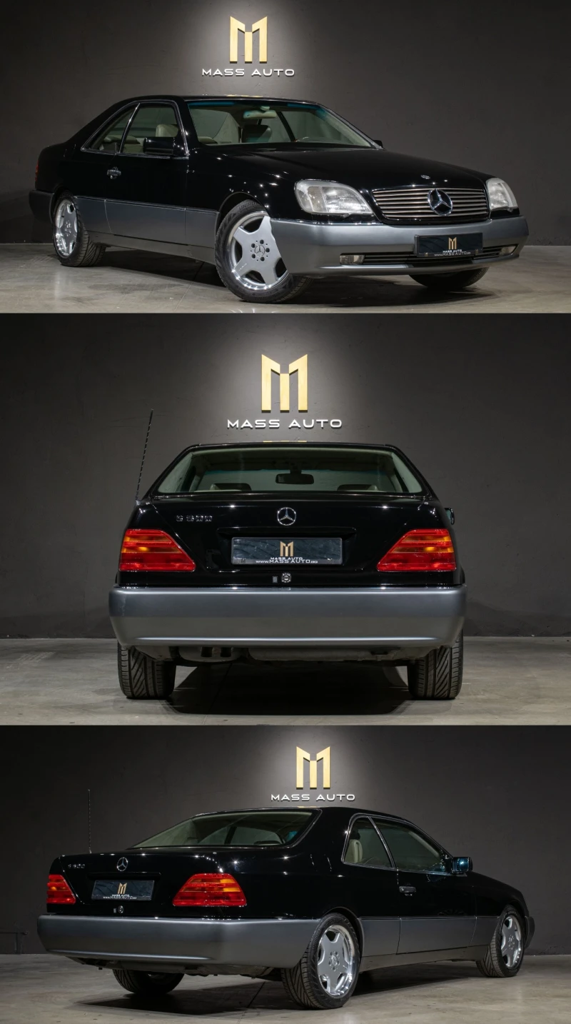 Mercedes-Benz S 500 Coupe/Колекционерски автомобил, снимка 4 - Автомобили и джипове - 52424147