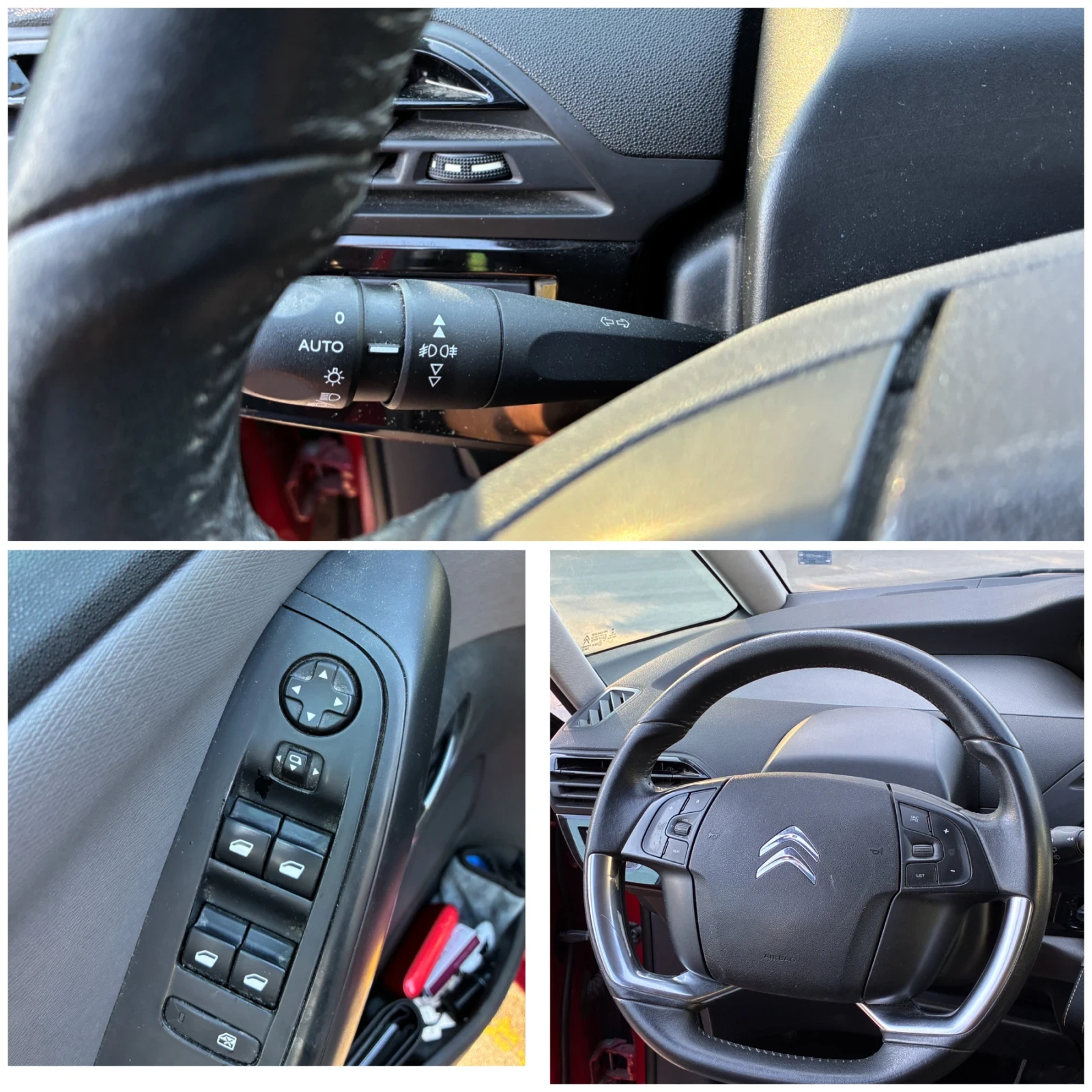 Citroen C4 Picasso 1.6HDI 116k.c. * LED дневни, * Парктроник  - изображение 10