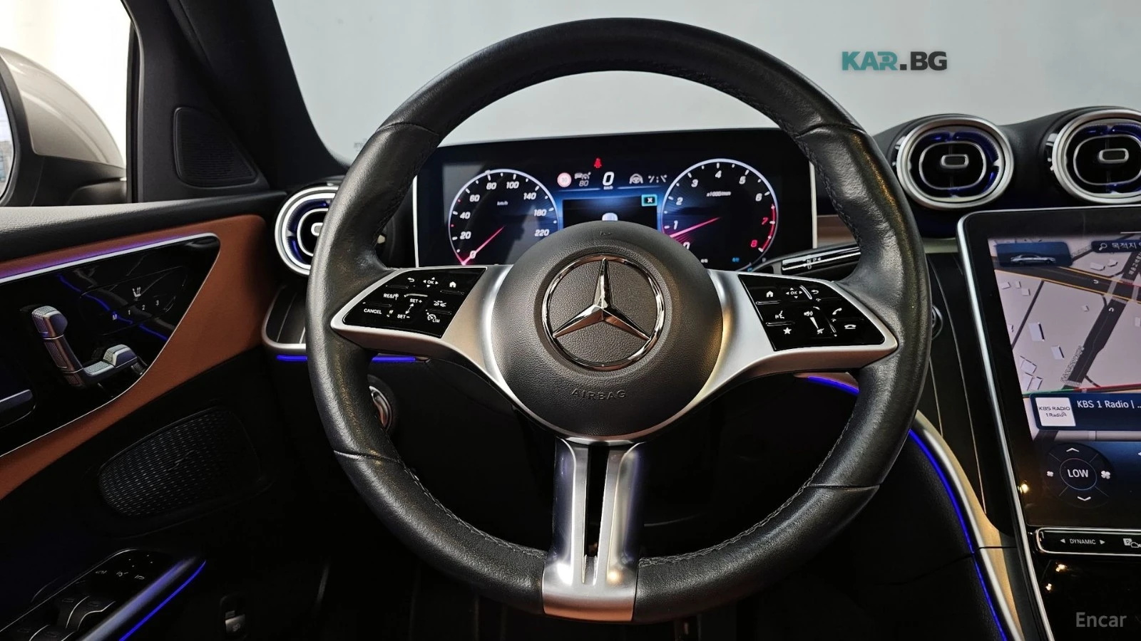 Mercedes-Benz C 300 4MATIC* AMBIENT* ОБДУХ* 360* КАМЕРИ* ПОДГРЕВ* , снимка 5 - Автомобили и джипове - 54767955