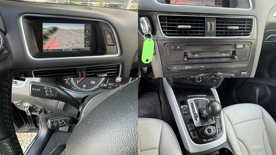 Audi Q5 2.0TDI-S line-LED/NAVI/КОЖА/EURO 5/ВНОС ОТ ИТАЛИЯ, снимка 16 - Автомобили и джипове - 54981524