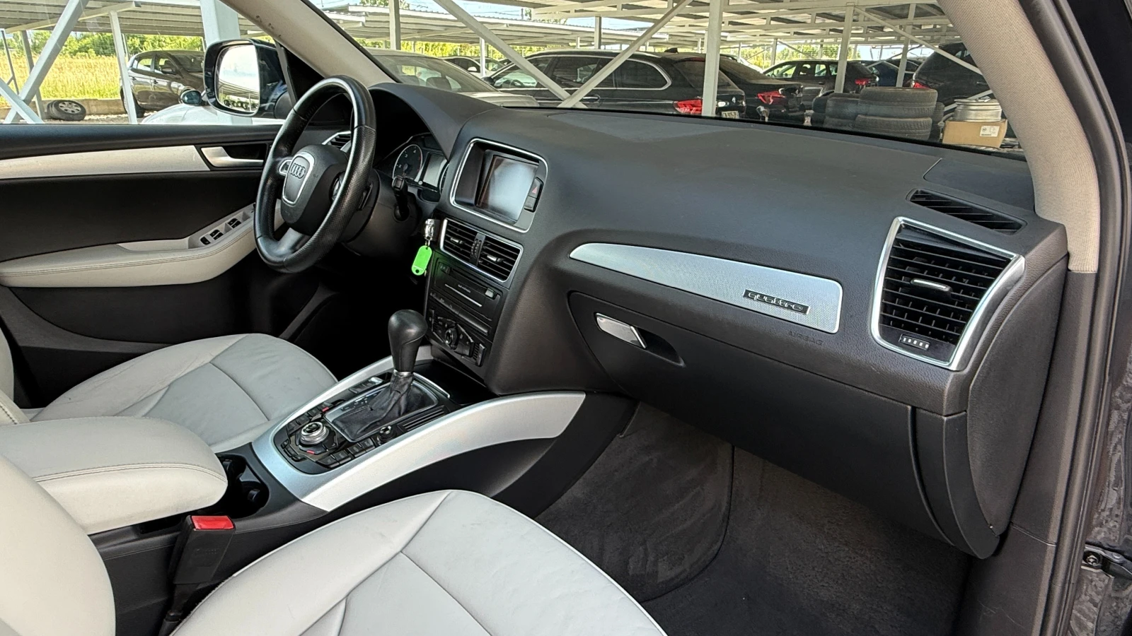 Audi Q5 2.0TDI-S line-LED/NAVI/КОЖА/EURO 5/ВНОС ОТ ИТАЛИЯ, снимка 13 - Автомобили и джипове - 54981524