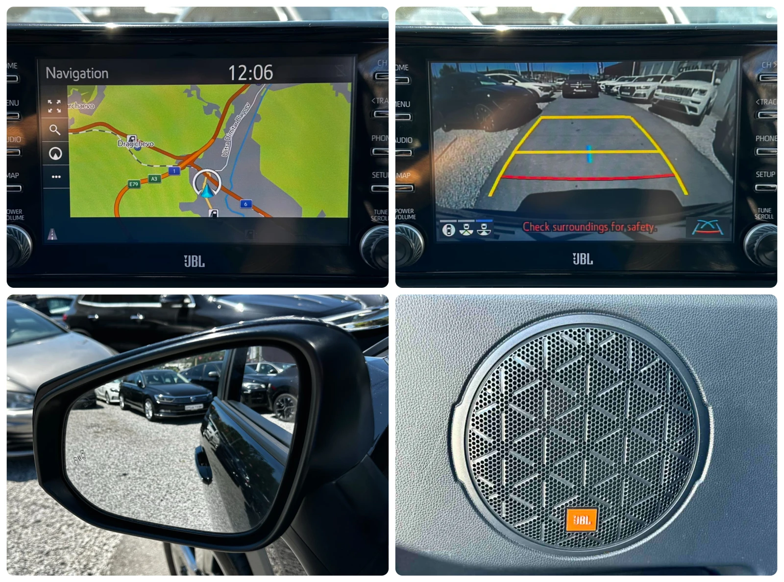 Toyota Rav4 2.5HYBRID 222HP AWD JBL PANO CAMERA ГАРАНЦИЯ, снимка 13 - Автомобили и джипове - 55241343