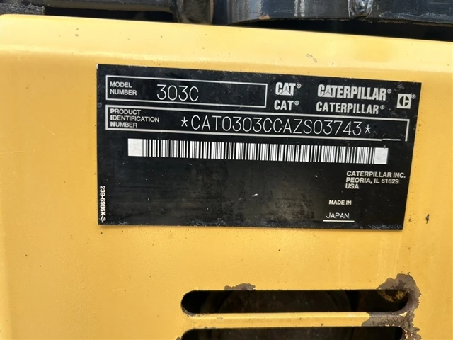 Багер Cat 303CCR - ОЧАКВАН ВНОС!!!, снимка 12 - Индустриална техника - 49447043