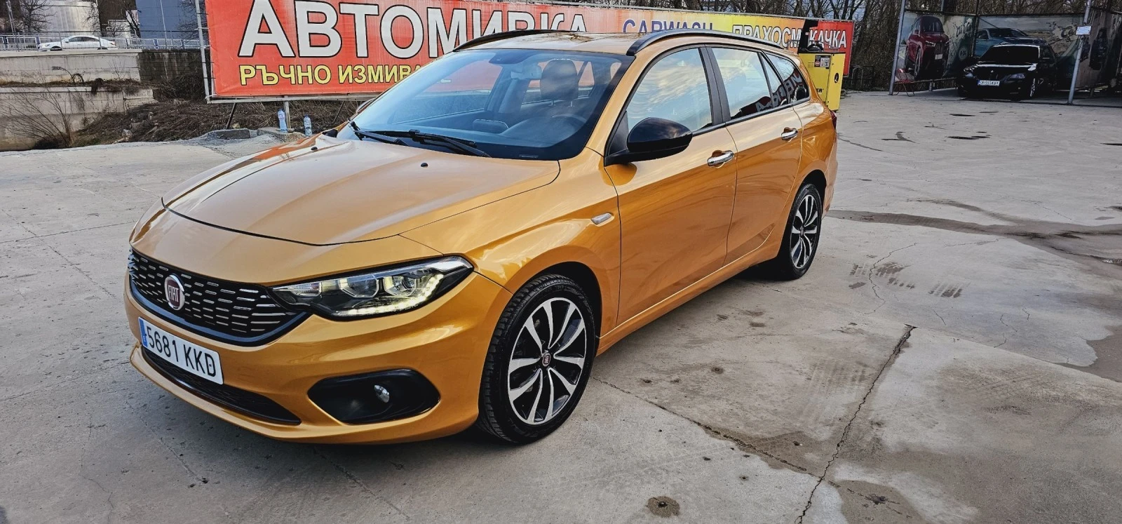 Fiat Tipo 1.4iT* 120кс* 6ск* ГАЗИНЖ.* ПОДГОТВЕН ЗА ТАКСИ, снимка 1