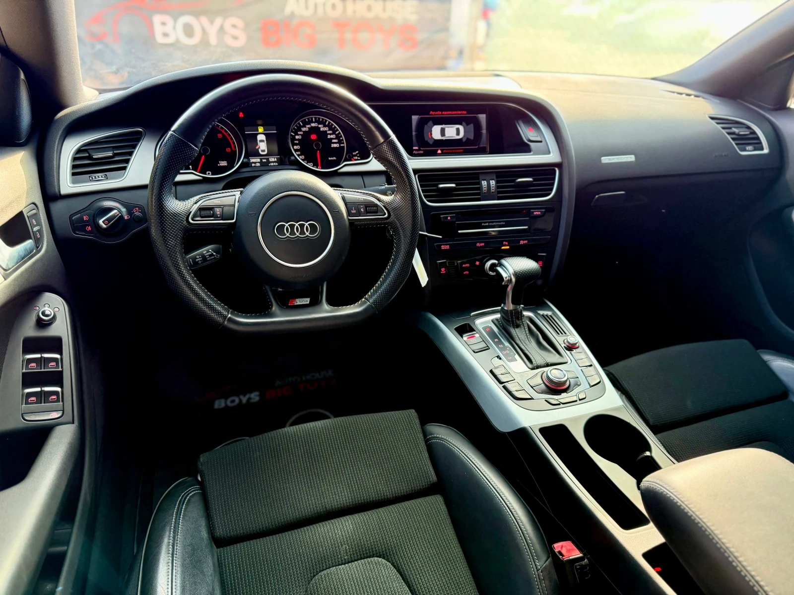 Audi A5 S-line* 3.0TDI* Rotor* БялаПерла* Sportback* Автом - изображение 9